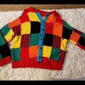 harry styles cardigan JW ANDERSON hand made